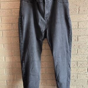 Women’s Black Gray Jeggings